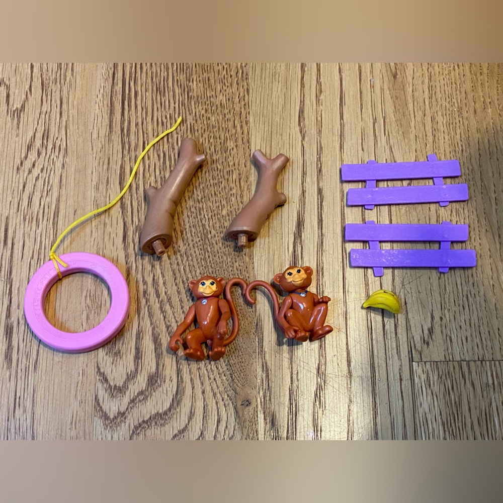 Kenner Littlest Pet Shop Magic Monkeys Treehouse 1992 - EXTRA PIECES ONLY